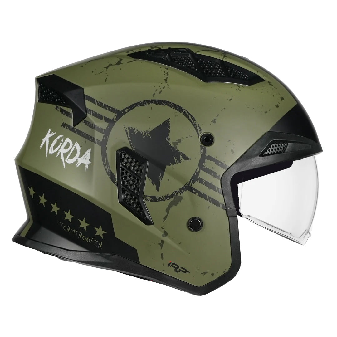 KORDA STROMTROOPER HERO HELMET - MATT GREEN