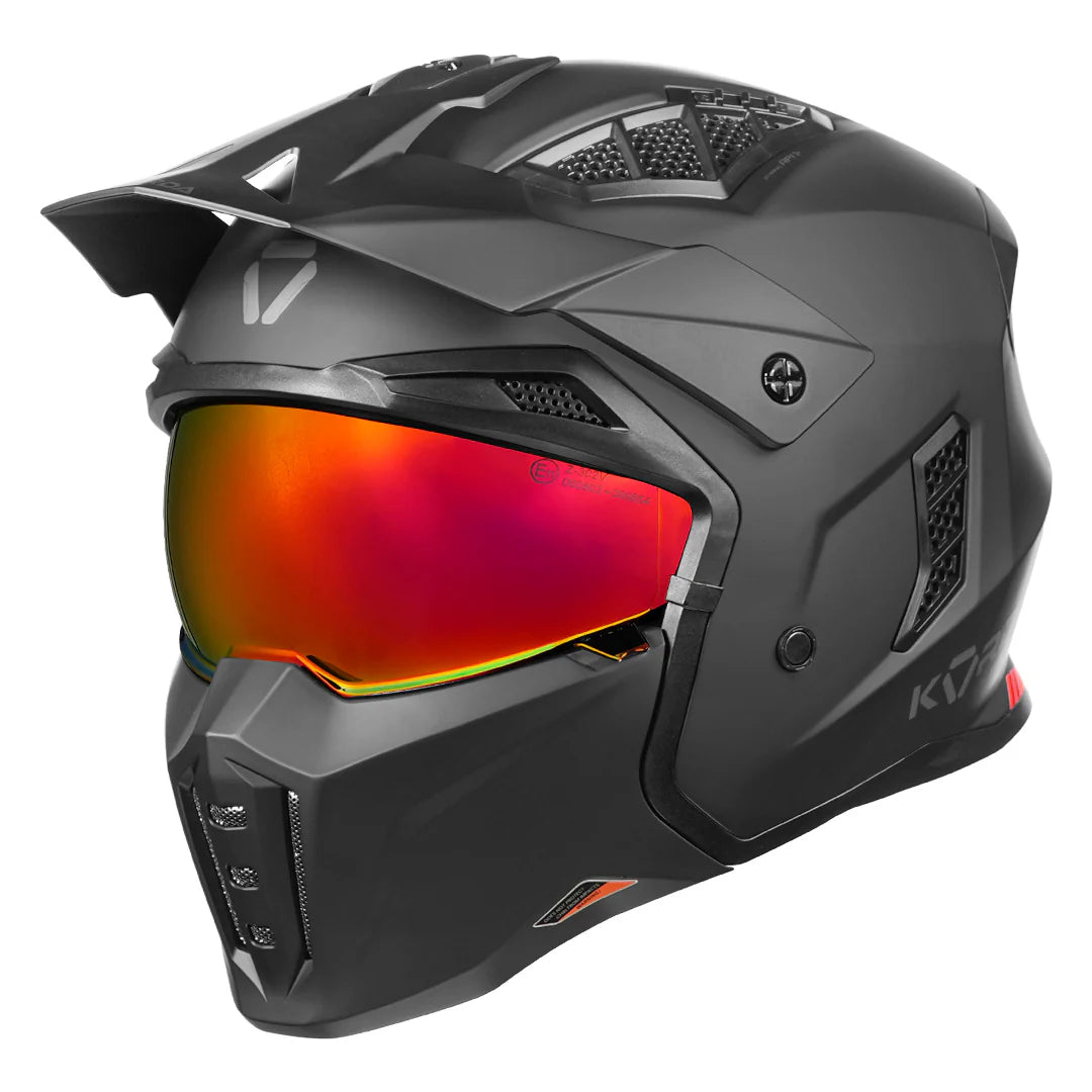 KORDA STROMTROOPER SOLID HELMET - MATT BLACK