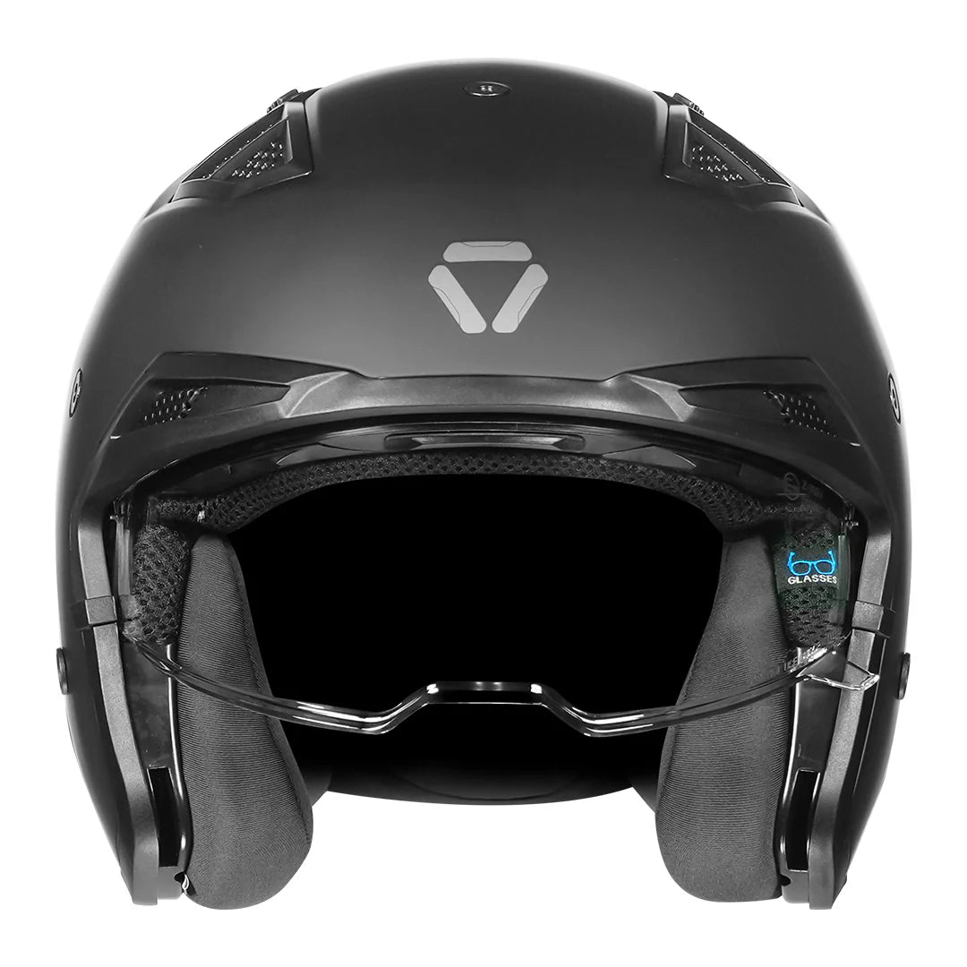 KORDA STROMTROOPER SOLID HELMET - MATT BLACK