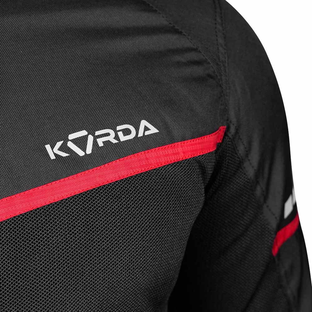 KORDA STREET RIDING JACKET - RED