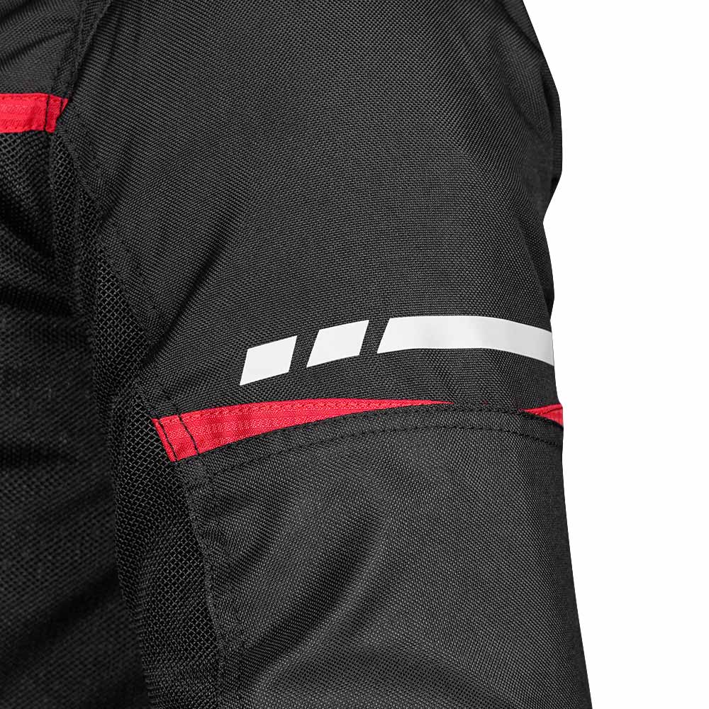 KORDA STREET RIDING JACKET - RED