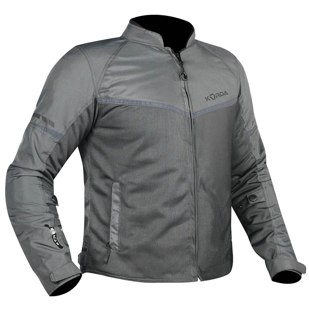 KORDA STREET RIDING JACKET - GREY