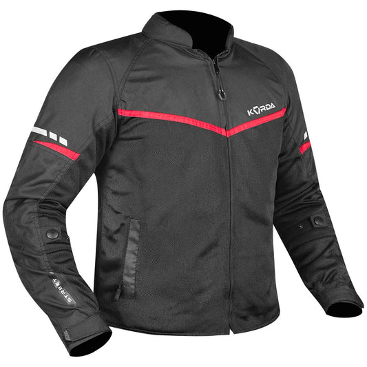 KORDA STREET RIDING JACKET - RED