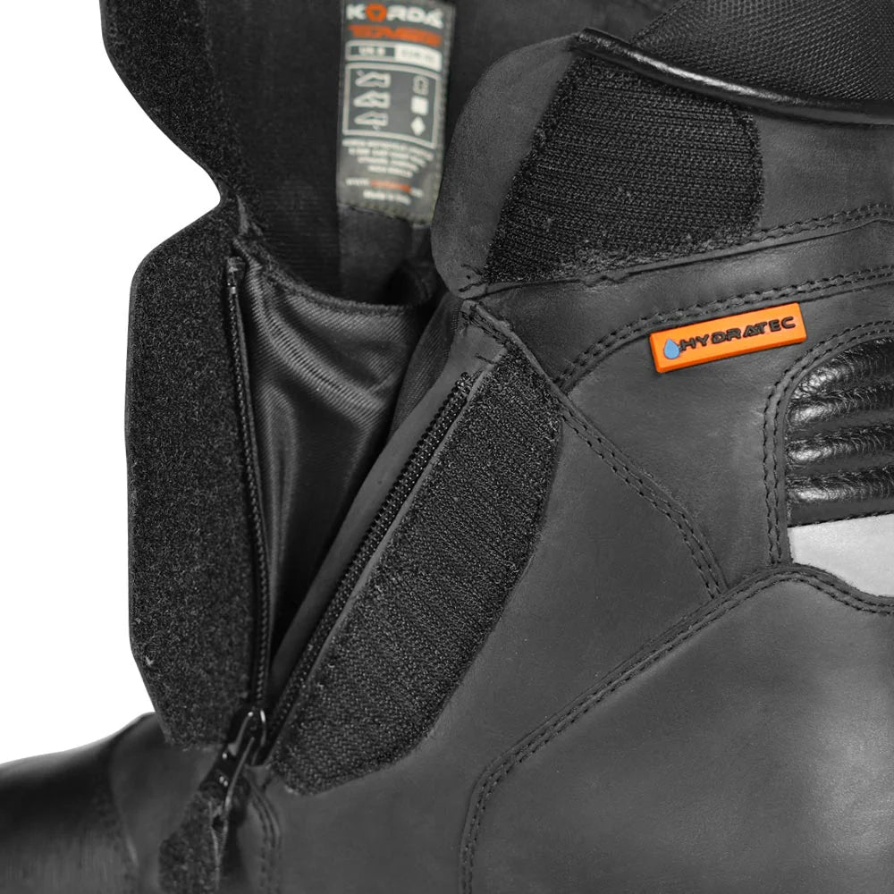 KORDA TOURMASTER LOW RIDING BOOTS - BLACK
