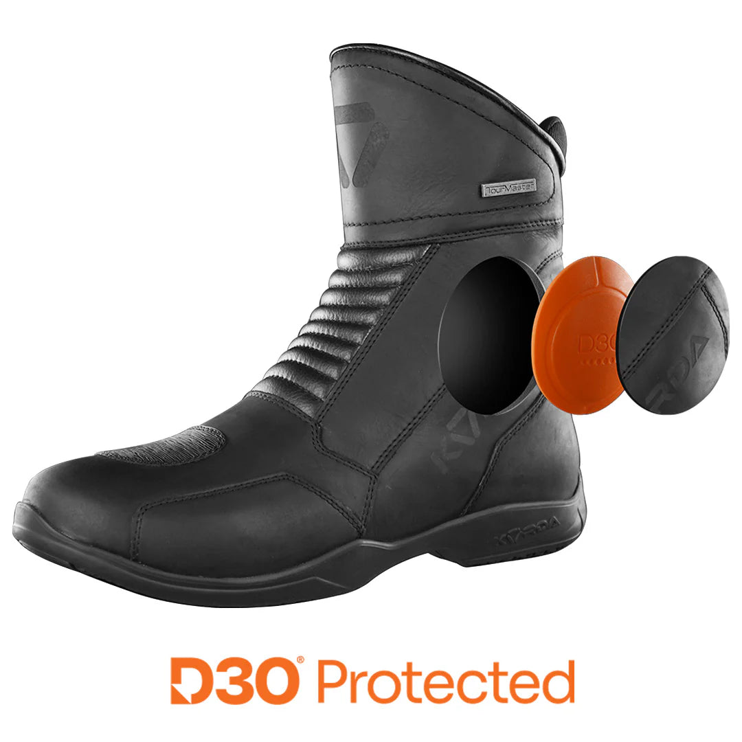 KORDA TOURMASTER LOW RIDING BOOTS WITH D3O - BLACK