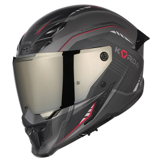 KORDA ICON STRIKE HELMET - MATT RED