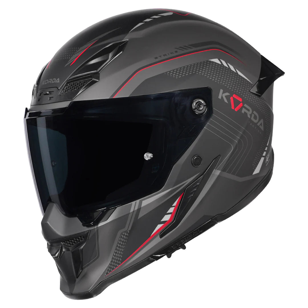KORDA ICON STRIKE HELMET - MATT RED