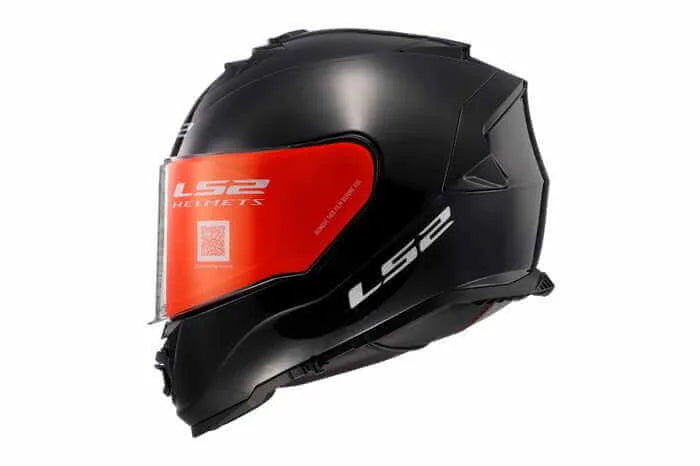 LS2 FF800 STORM HELMET - SOLID GLOSS BLACK 06