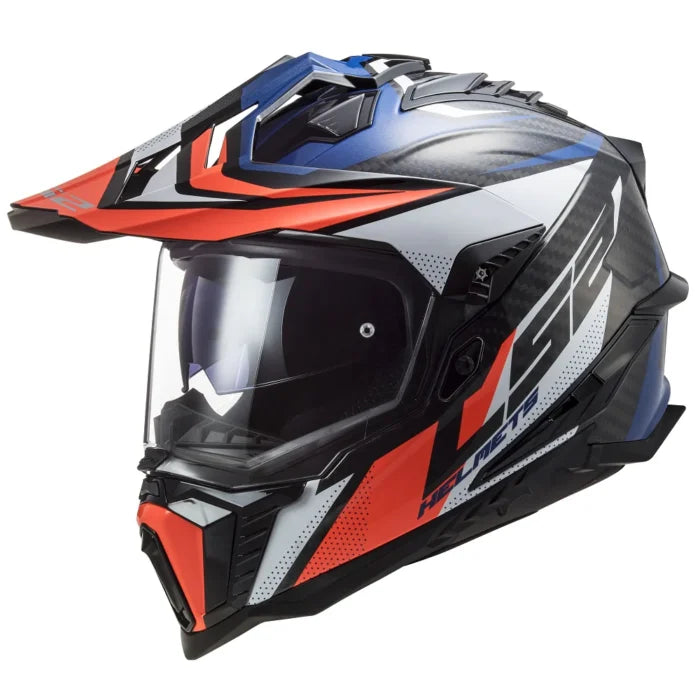 LS2 MX701 EXPLORER CARBON FOCUS GLOSS BLUE WHITE RED-06