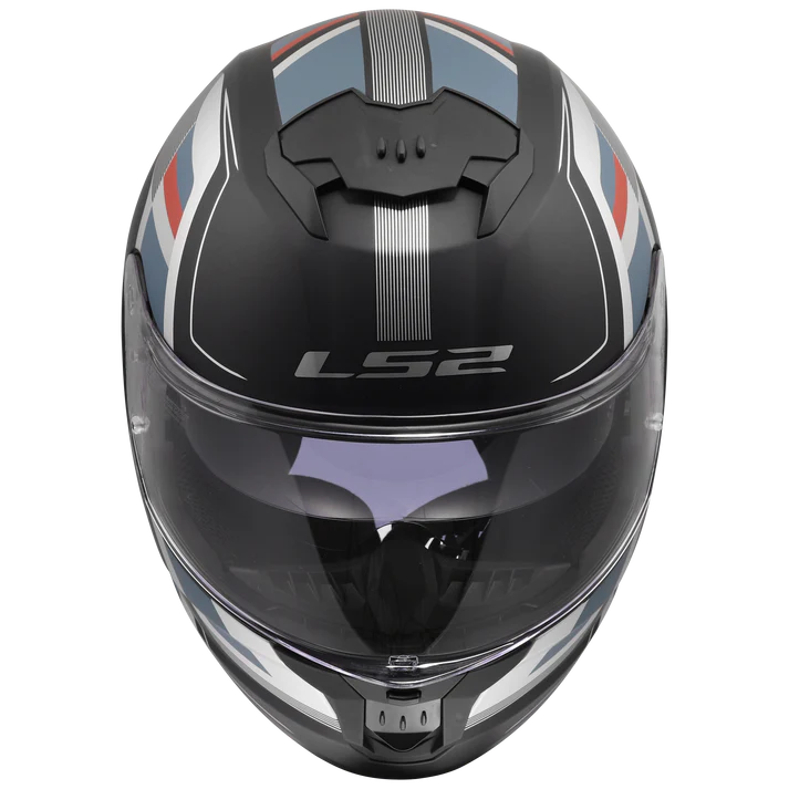 LS2 FF320 STREAM II VINTAGE PETROL 06 HELMET - MATT BLACK