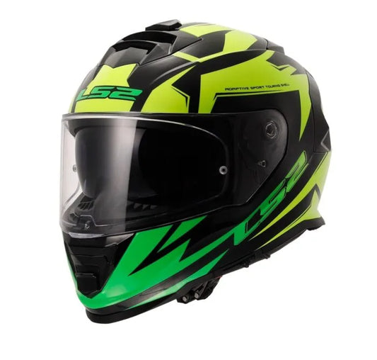 LS2 FF800 STORM HELMET - ATOMIK HV YELLOW SHADOW 06