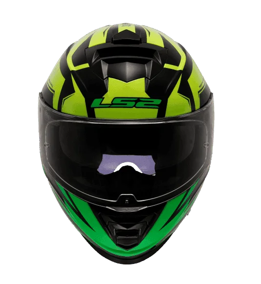 LS2 FF800 STORM HELMET - ATOMIK HV YELLOW SHADOW 06
