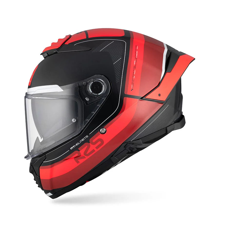 MT THUNDER 4 SV R25 B35 SOLID GLOSS HELMET