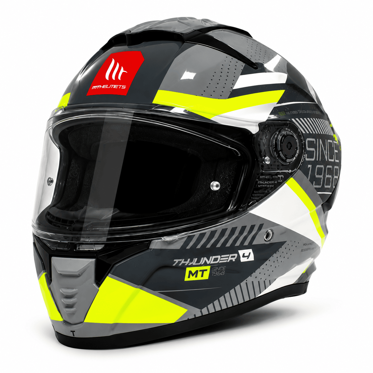 MT THUNDER 4 SV LUMINENCE H3 FLUOR GLOSS HELMET