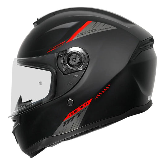 MT HUMMER S BLACK A1 HELMET - SOLID GLOSS