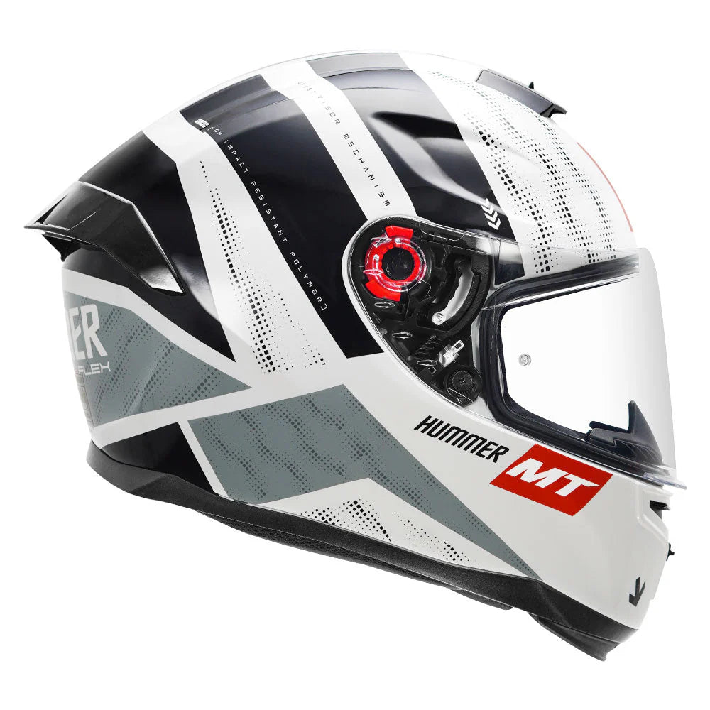MT HUMMER FLEX HELMET - GLOSS BLACK