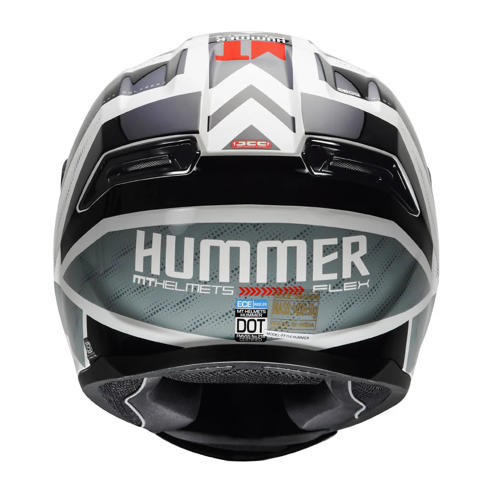 MT HUMMER FLEX HELMET - GLOSS BLACK