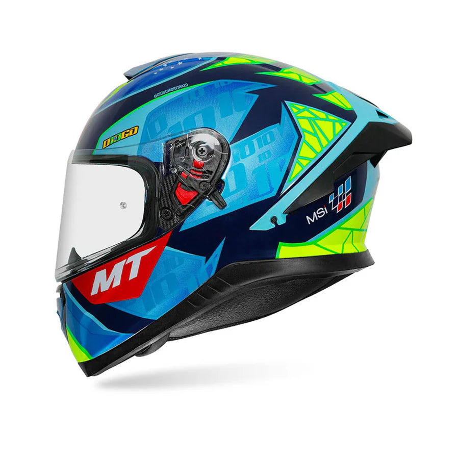MT THUNDER 3 SV SPOILER DIOGO MOREIRA A7 HELMET - GLOSS