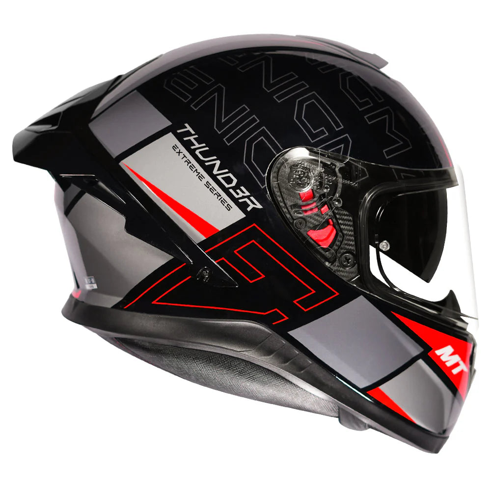 MT THUNDER 3 SV ENIGMA B12 HELMET -  GLOSS