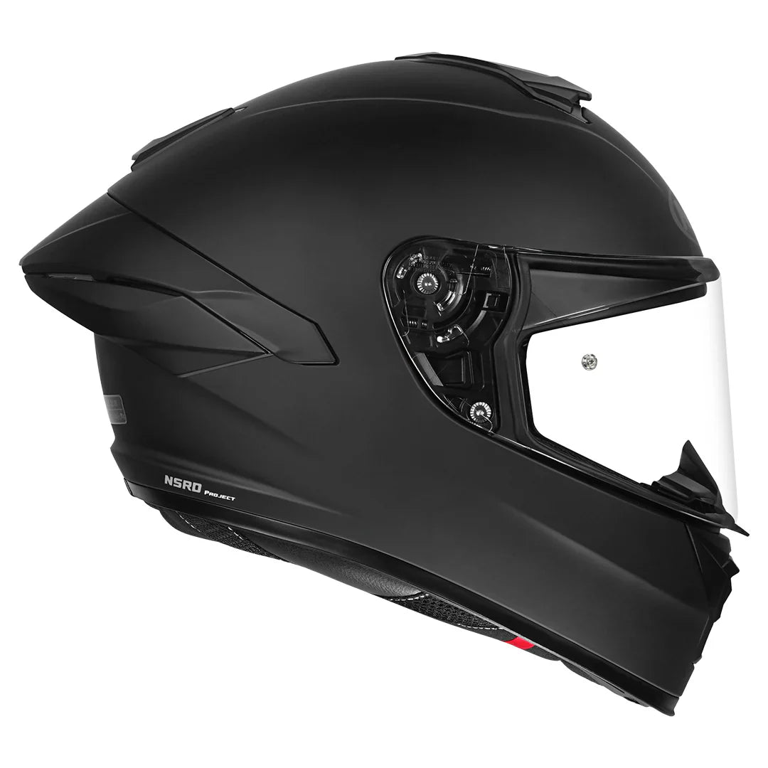 NHK K5R SOLID MATT BLACK HELMET