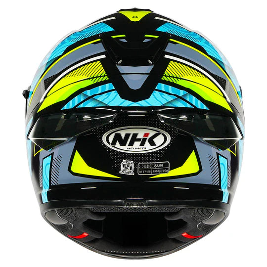 NHK K5R SPEED LIGHT BLACK BLUE HELMET