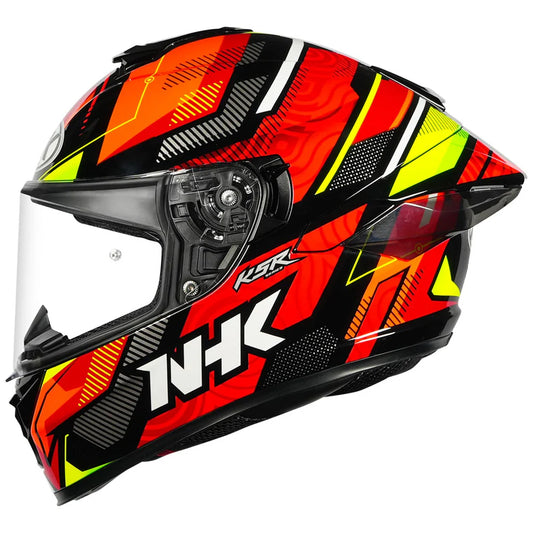 NHK K5R SPEED LIGHT GLOSS BLACK RED HELMET