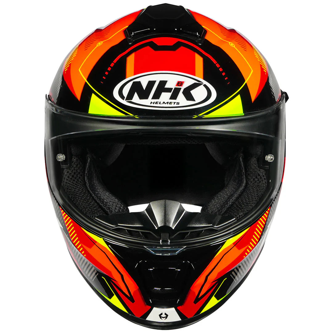 NHK K5R SPEED LIGHT GLOSS BLACK RED HELMET