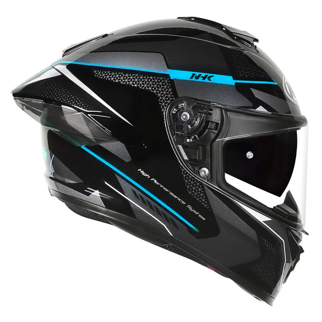 NHK K5R ANOMALISTIC BLACK AND BLUE HELMET