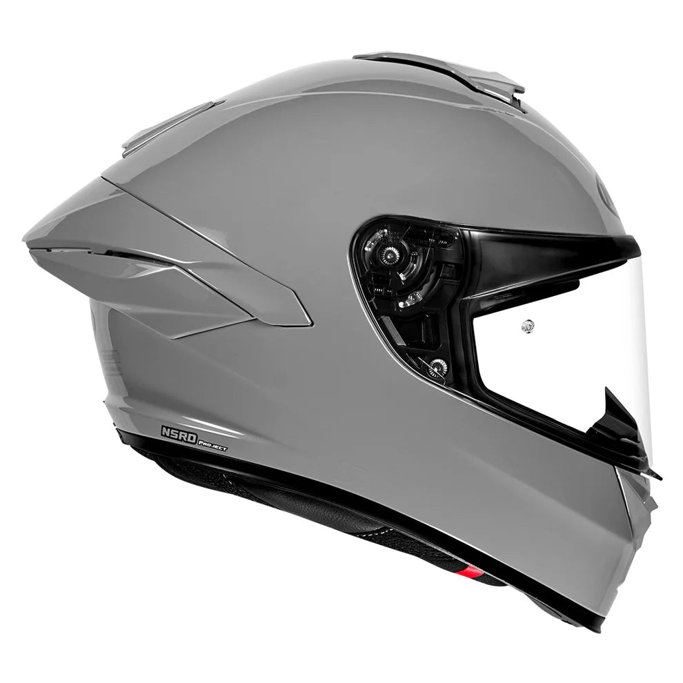 NHK K5R DIM GREY GLOSSY HELMET