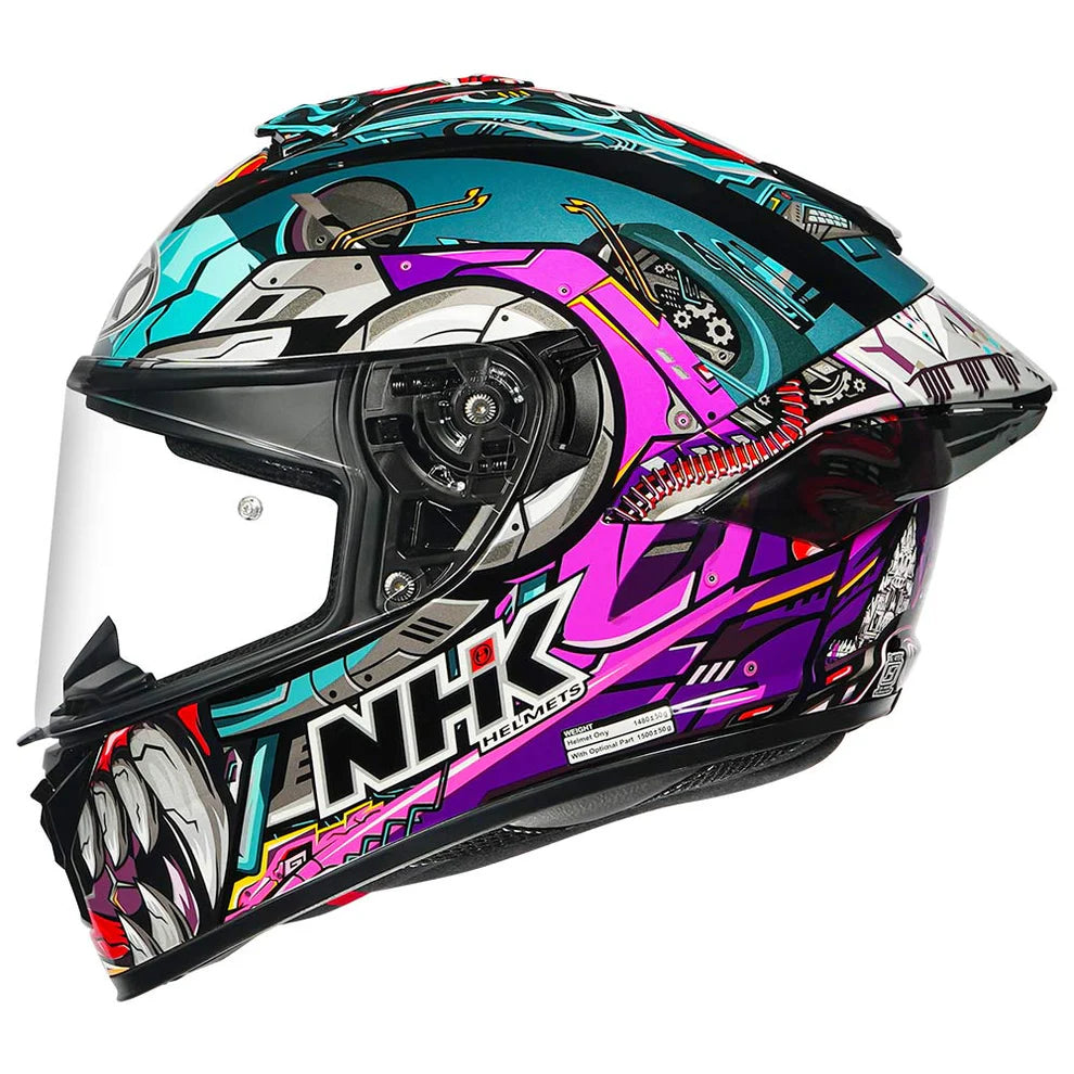 NHK K5R PESONA TECHNOLOGY GLOSSY HELMET