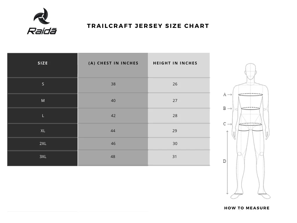 RAIDA TRAILCRAFT MX JERSEY | RED
