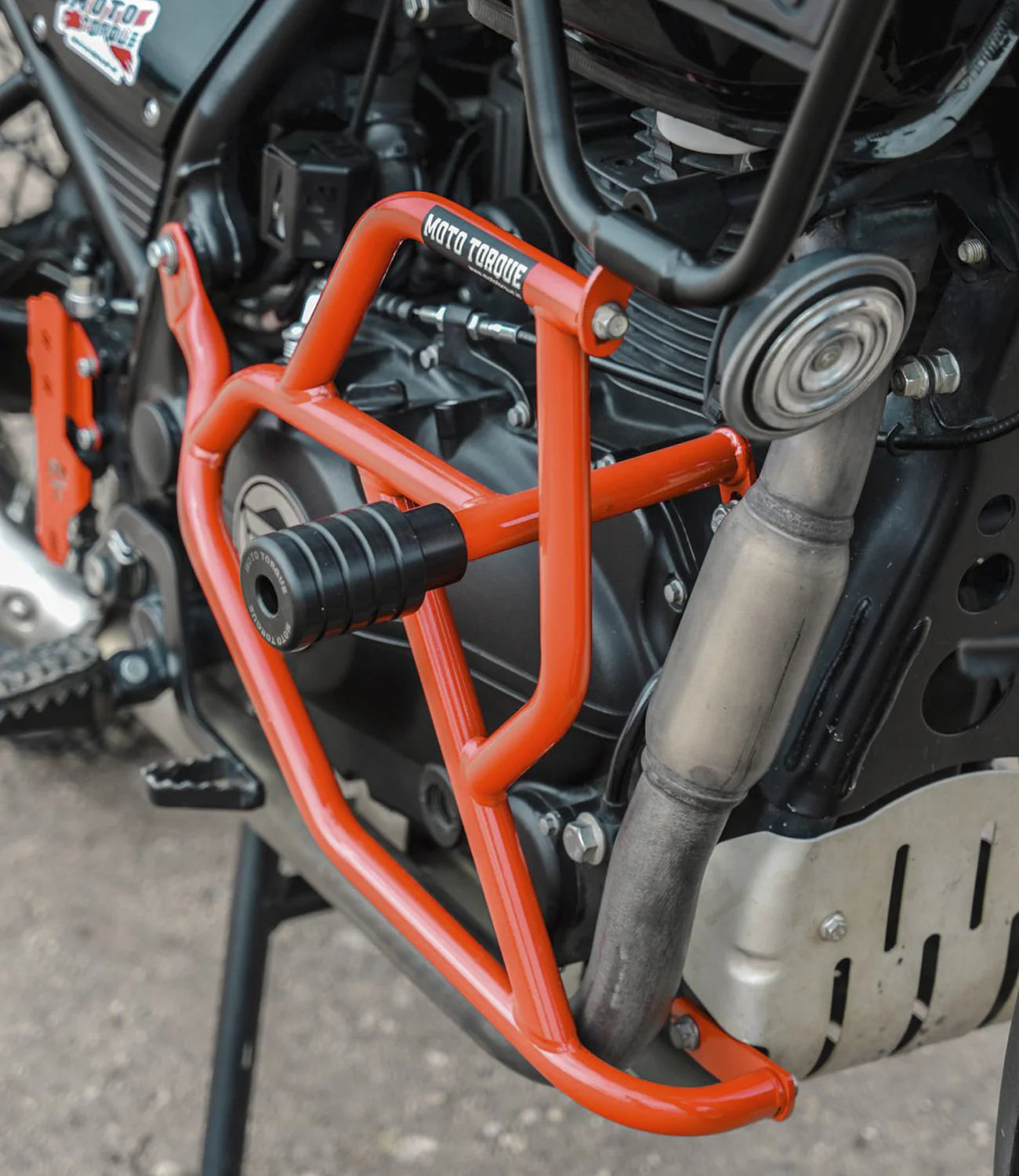 MOTO TORQUE GUARDIAN - HIMALAYAN CRASH GUARD RED