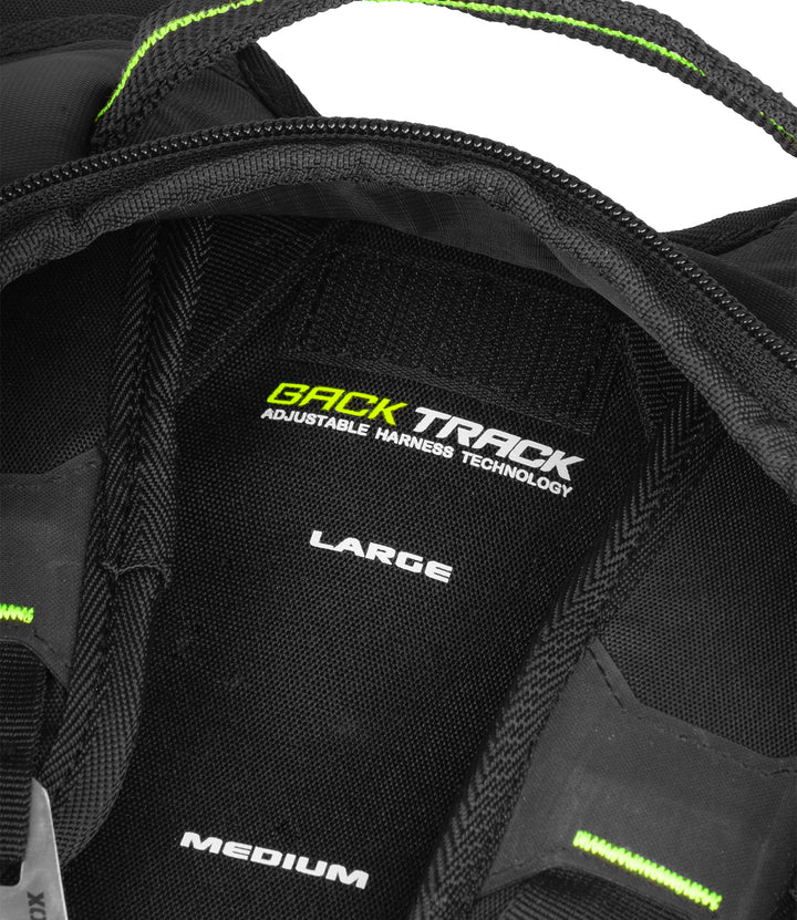 RYNOX NAVIGATOR HYDRATION BACKPACK - BLACK HI-VIZ GREEN