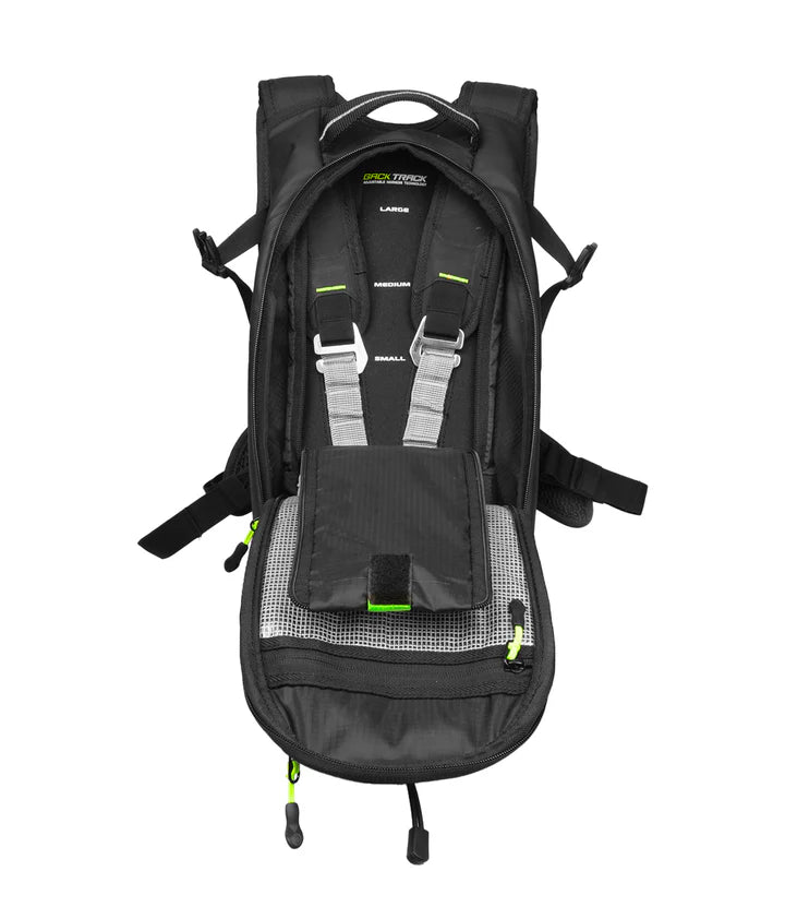 RYNOX NAVIGATOR HYDRATION BACKPACK - BLACK HI-VIZ GREEN