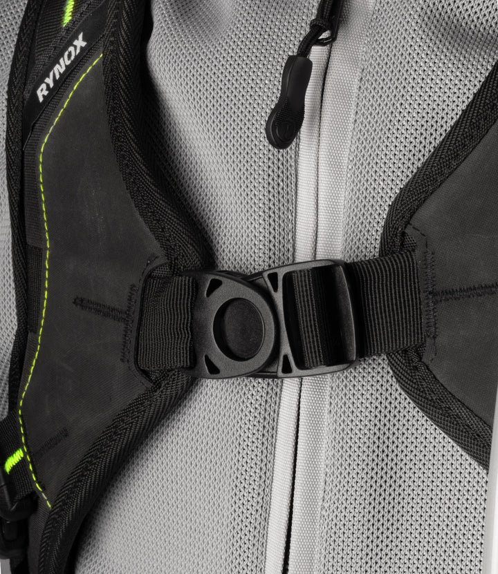 RYNOX NAVIGATOR HYDRATION BACKPACK - BLACK HI-VIZ GREEN
