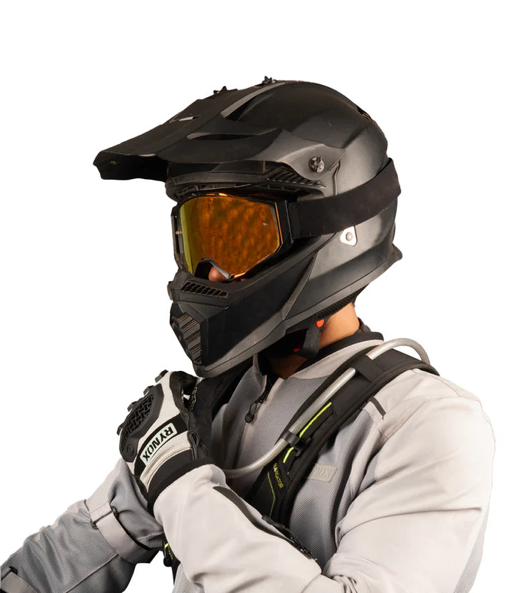 RYNOX NAVIGATOR HYDRATION BACKPACK - BLACK HI-VIZ GREEN