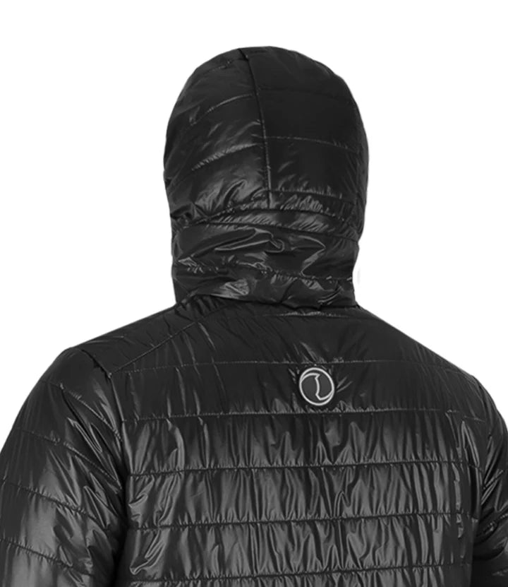 RYNOX SURGE PUFFER WINTER JACKET - GLOSS BLACK