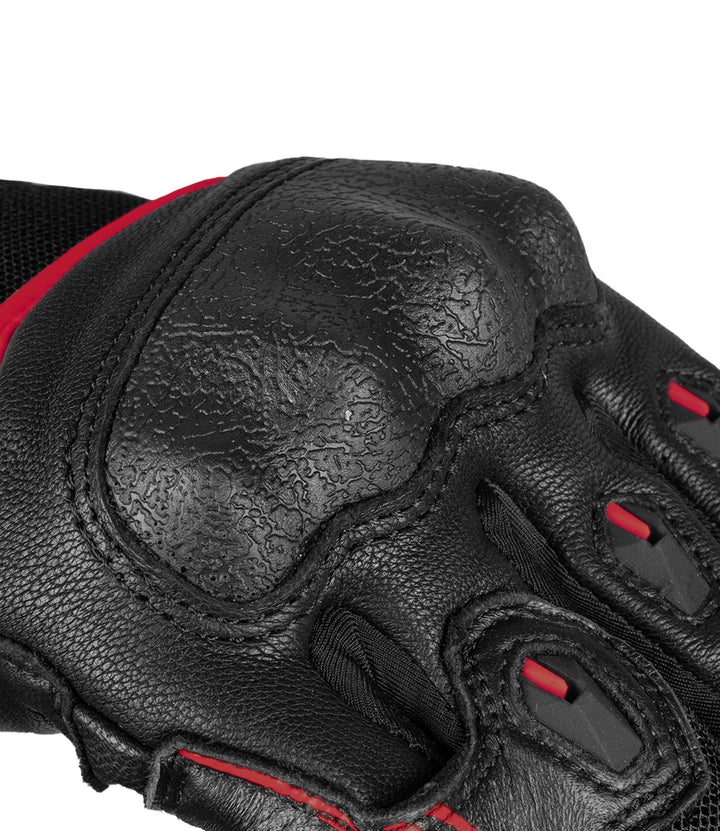 RYNOX TORNADO PRO 4 GLOVES - BLACK RED