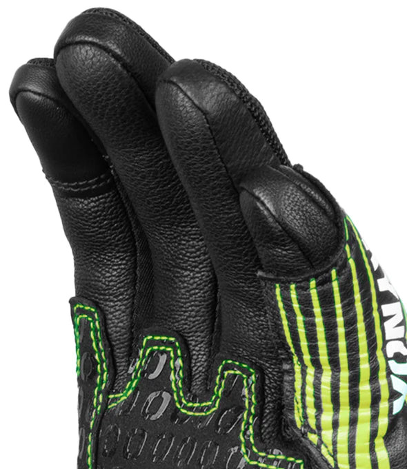 RYNOX TORNADO PRO 4 GLOVES - BLACK HI-VIZ GREEN