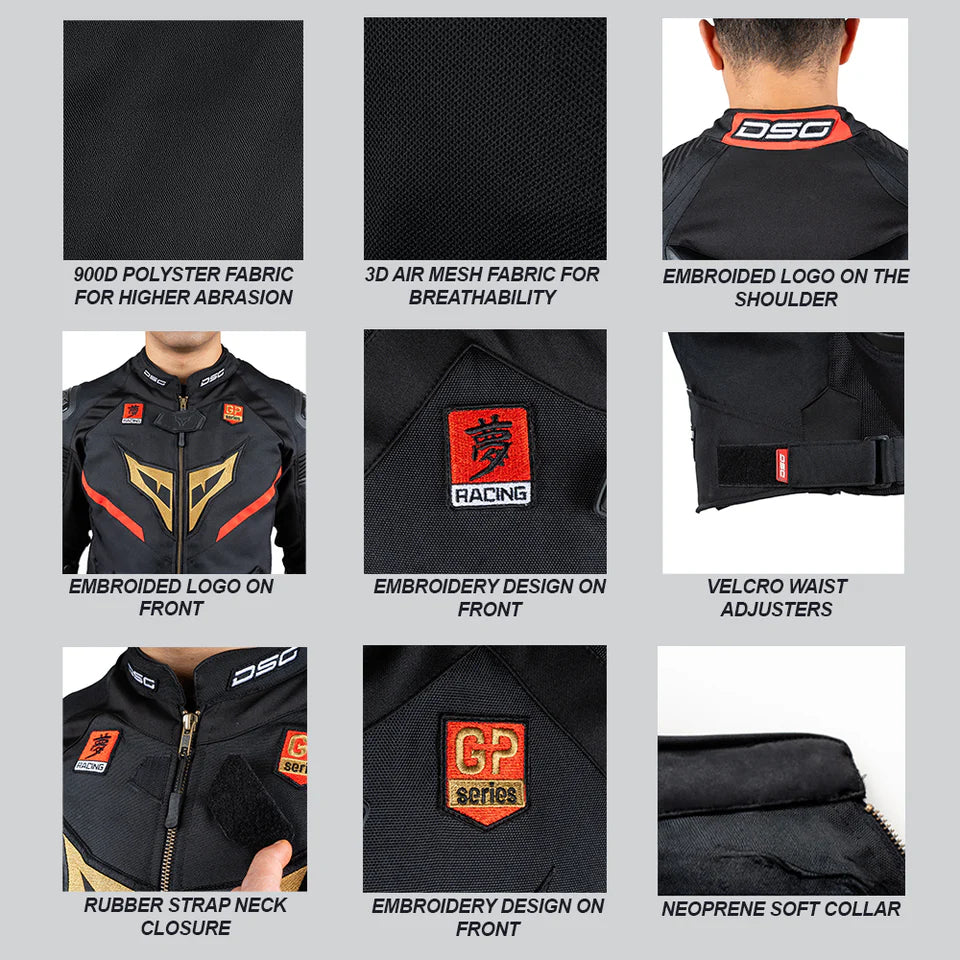 DSG RACE PRO SPORT RIDING JACKET
