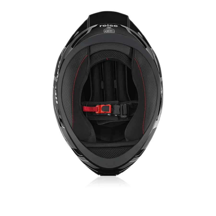 REISE HELDEN HELMET - GREY / BLACK GLOSS