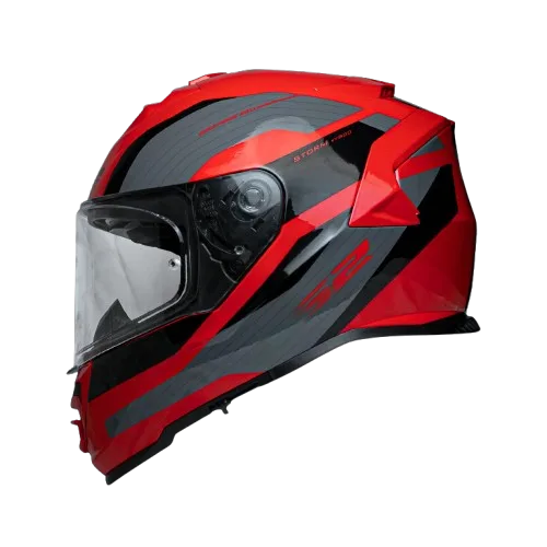 LS2 FF800 STORM II ROCKER RED GREY-06