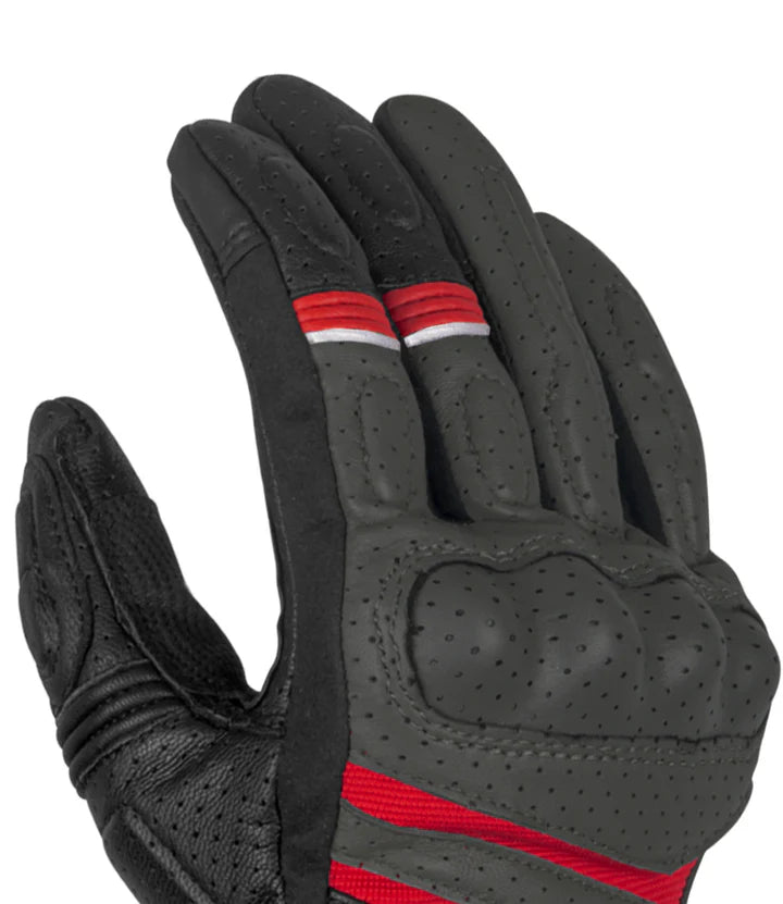 RYNOX AIR GT GLOVES - GREY RED