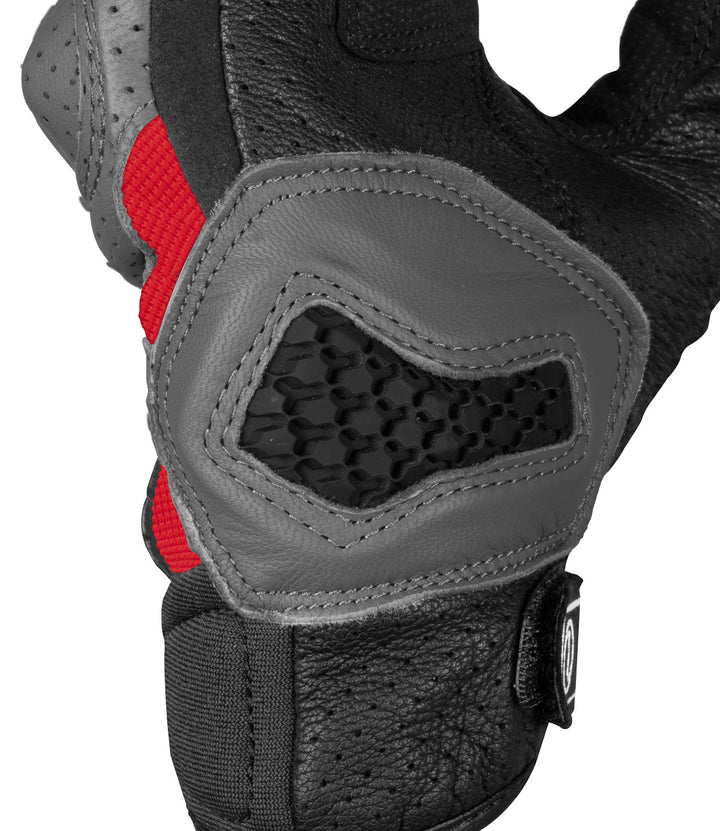 RYNOX AIR GT GLOVES - GREY RED