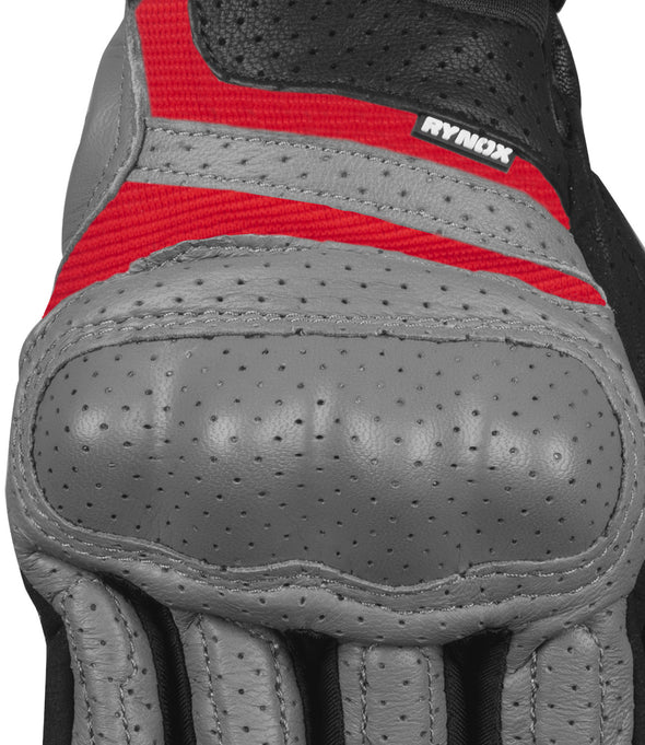 RYNOX AIR GT GLOVES - GREY RED