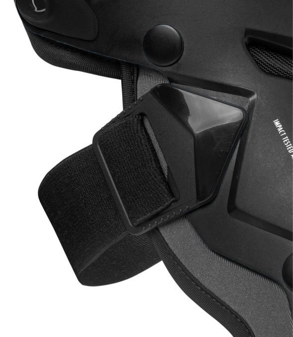 RYNOX BASTION BIONIC KNEE GUARDS - BLACK HI-VIZ GREEN