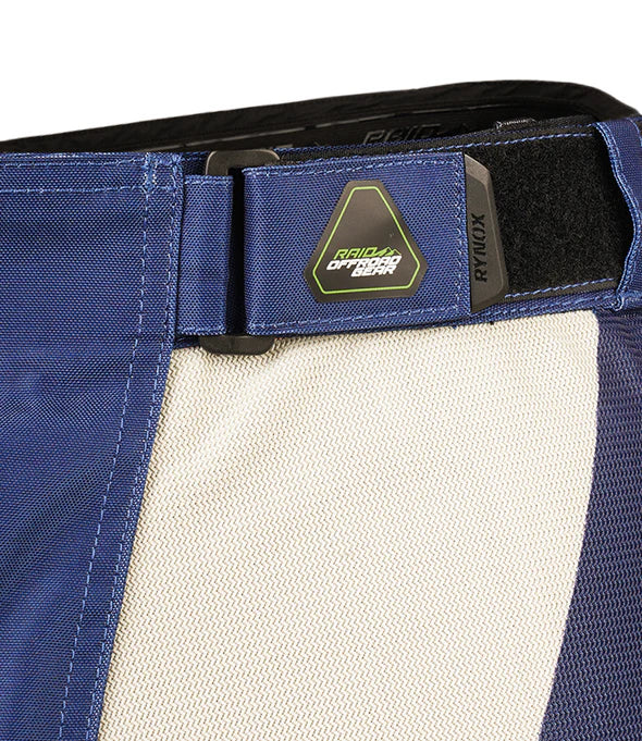 RYNOX DUNE NEO OFFROAD PANTS - BLUE HI-VIZ GREEN