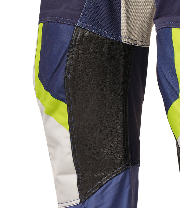 RYNOX DUNE NEO OFFROAD PANTS - BLUE HI-VIZ GREEN