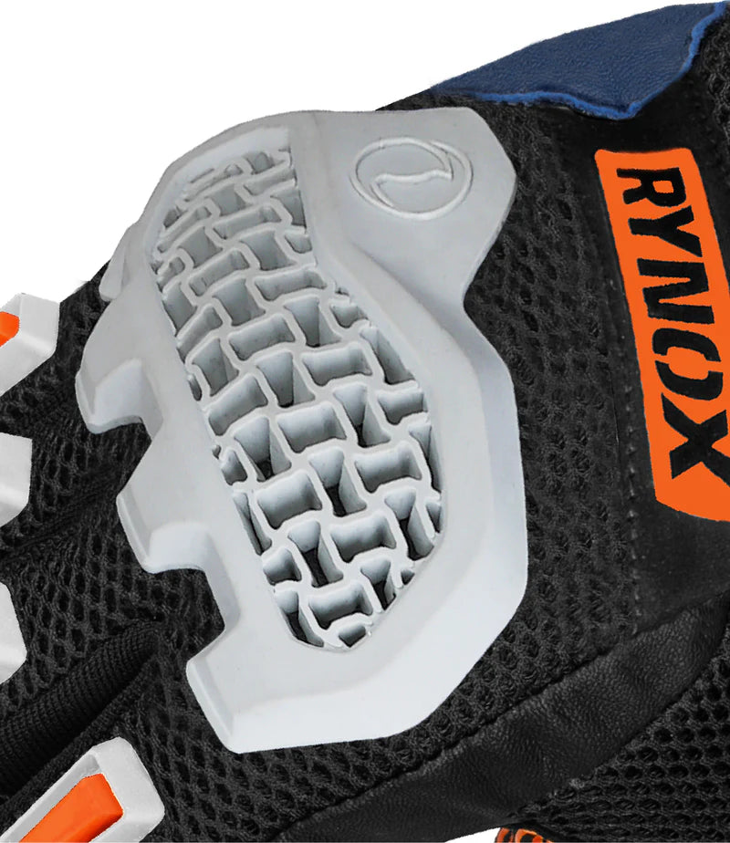 RYNOX GRAVEL DUALSPORT GLOVES - BLAZING ORANGE