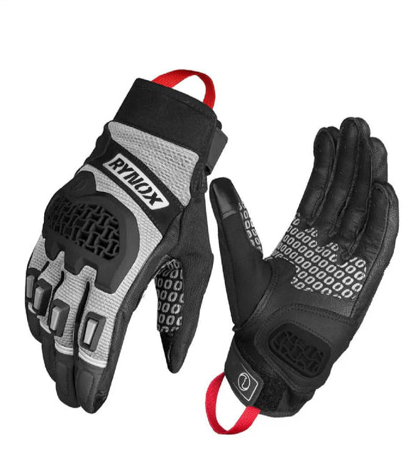 RYNOX GRAVEL DUALSPORT GLOVES - GRANITE GREY